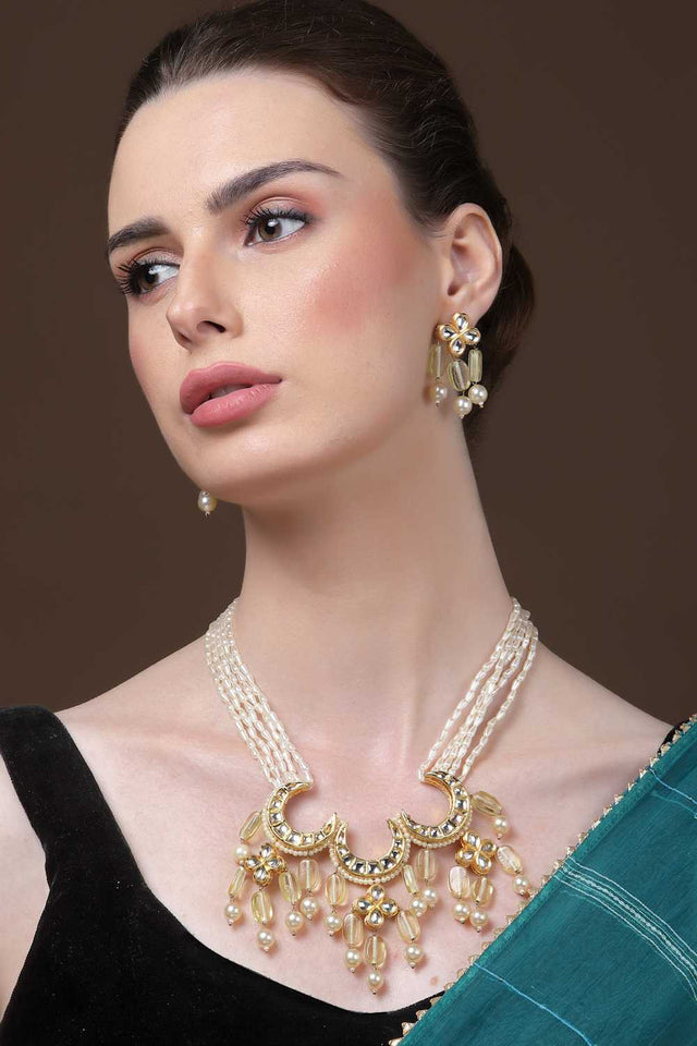 Multi-Color Alloy Jewellery Set