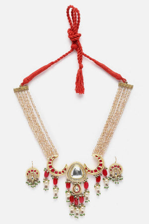 Multi-Color Alloy Jewellery Set