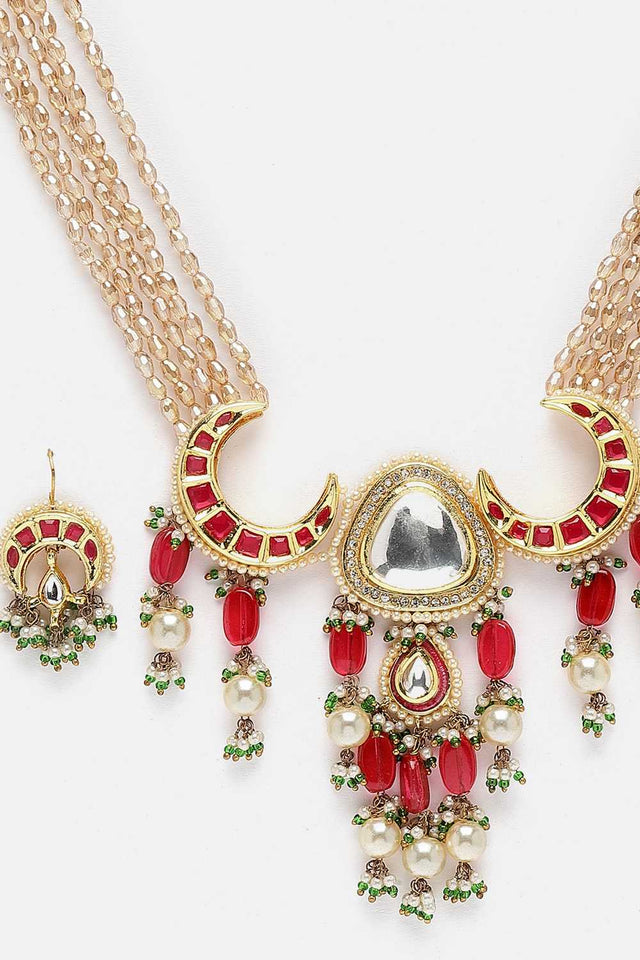 Multi-Color Alloy Jewellery Set