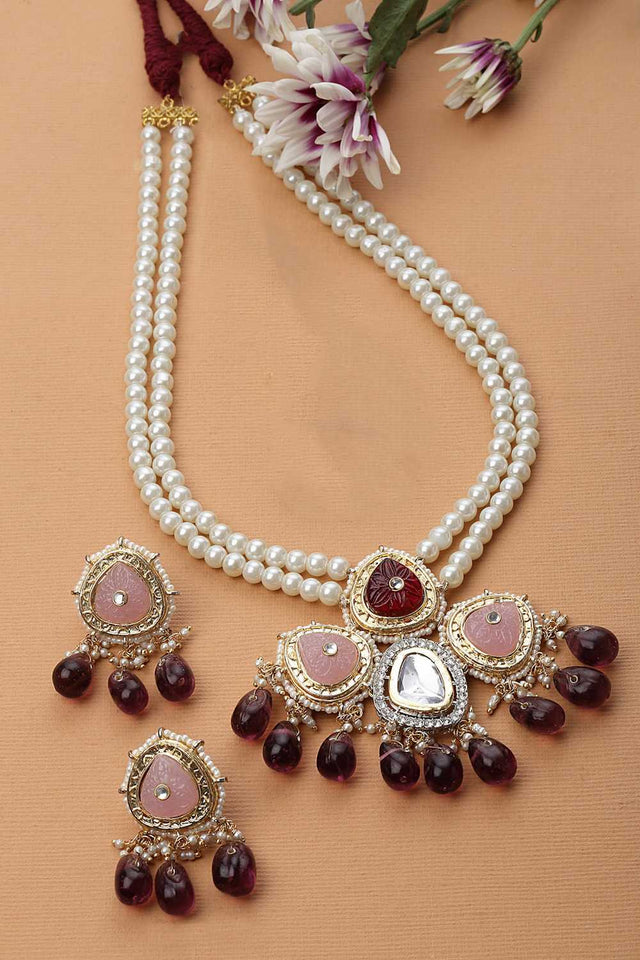 Multi-Color Alloy Jewellery Set