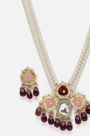 Multi-Color Alloy Jewellery Set