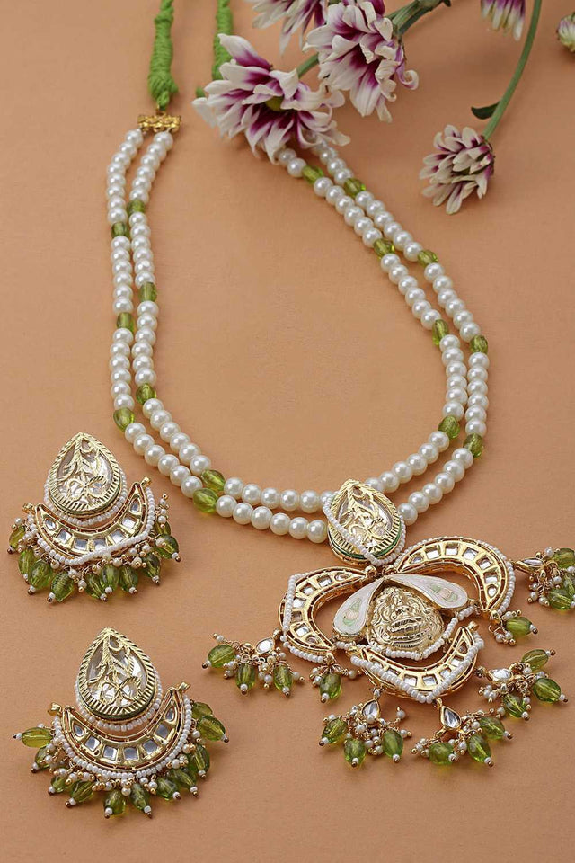 Multi-Color Alloy Jewellery Set