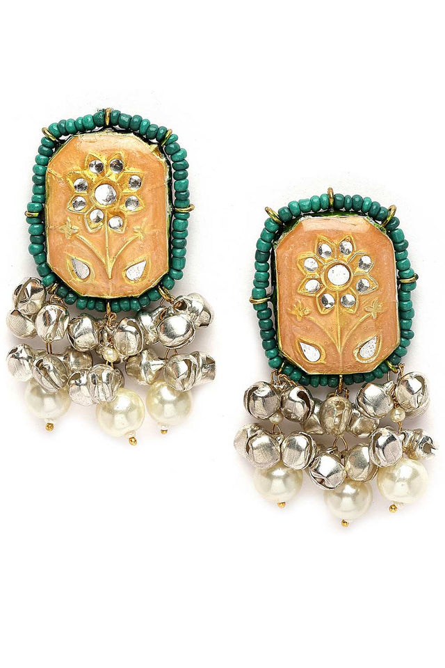 Multi-Color Alloy Necklace & Earring Set