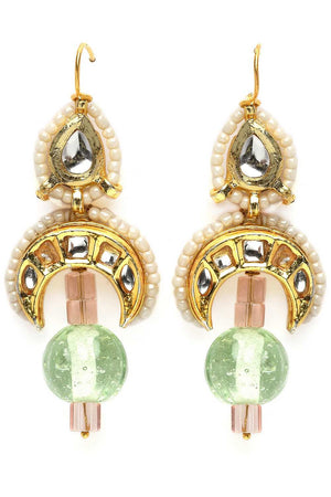 Multi-Color Alloy Necklace & Earring Set