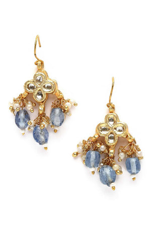 Multi-Color Alloy Necklace & Earring Set