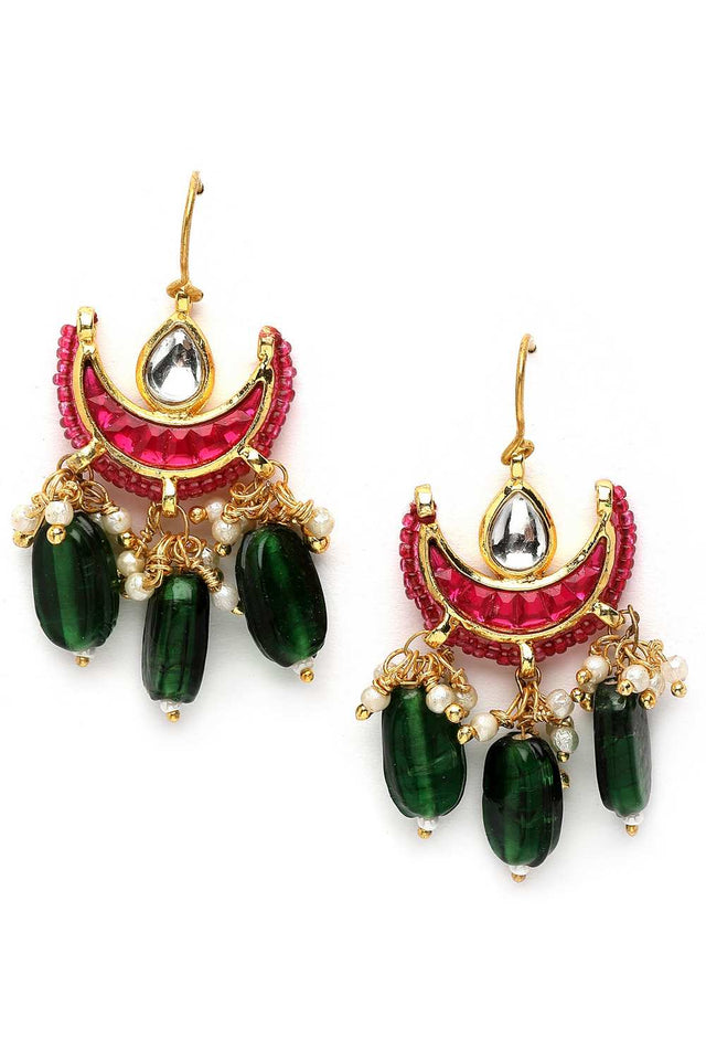 Multi-Color Alloy Necklace & Earring Set