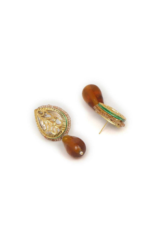 Multi-Color Alloy Necklace & Earring Set