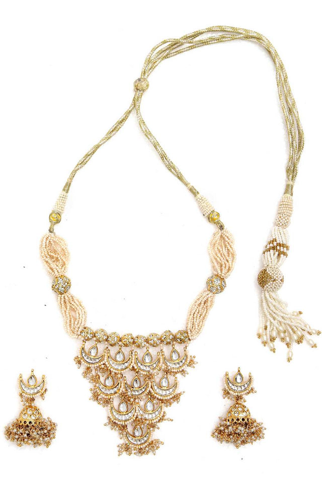 Multi-Color Alloy Necklace & Earring Set