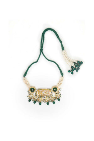 Multi-Color Alloy Necklace & Earring Set