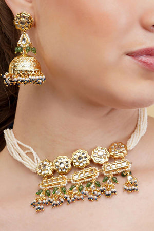 Multi-Color Alloy Necklace & Earring Sets