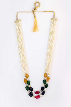 Multi-Color Alloy Necklace