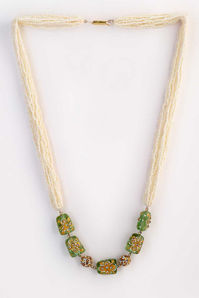 Multi-Color Alloy Necklace