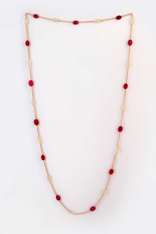 Multi-Color Alloy Necklace