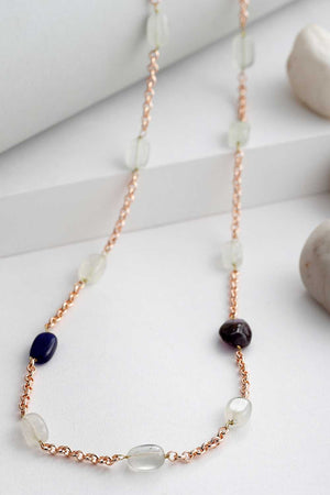 Multi-Color Alloy Necklace