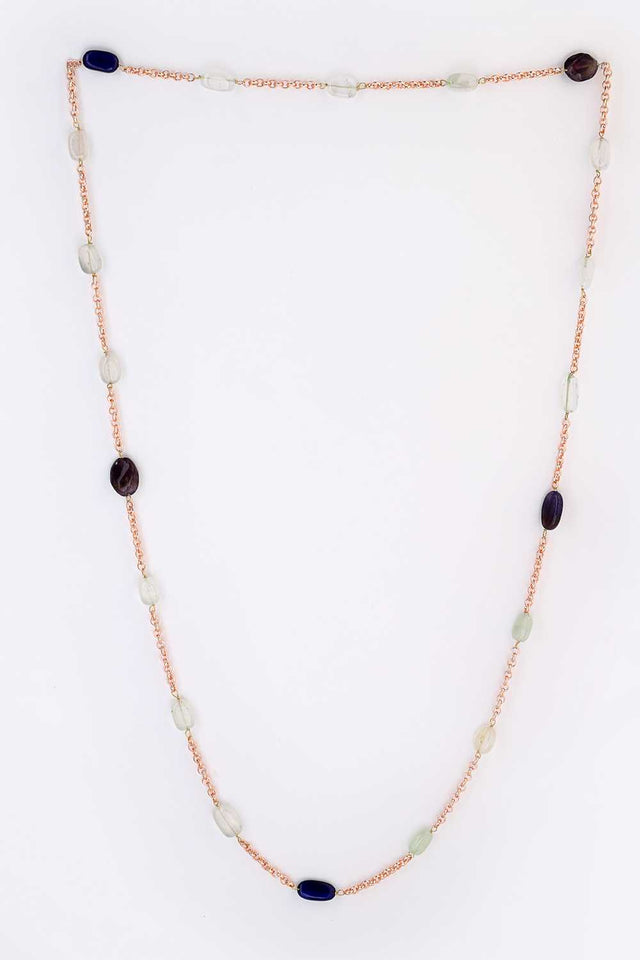 Multi-Color Alloy Necklace