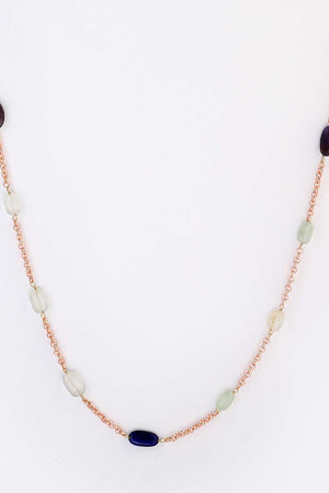 Multi-Color Alloy Necklace