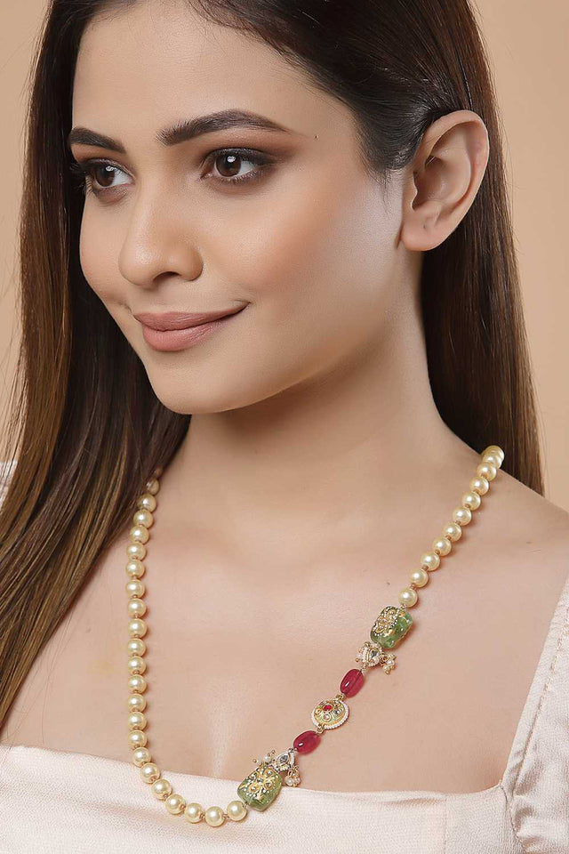 Multi-Color Alloy Necklace