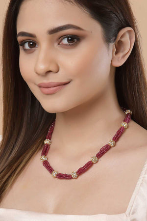 Multi-Color Alloy Necklace