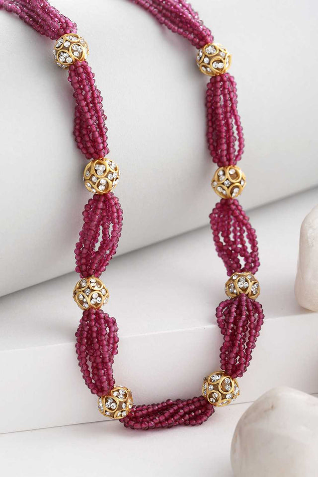 Multi-Color Alloy Necklace