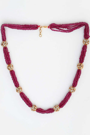 Multi-Color Alloy Necklace