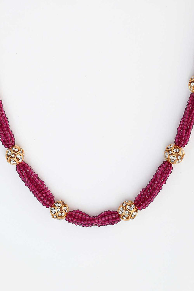 Multi-Color Alloy Necklace