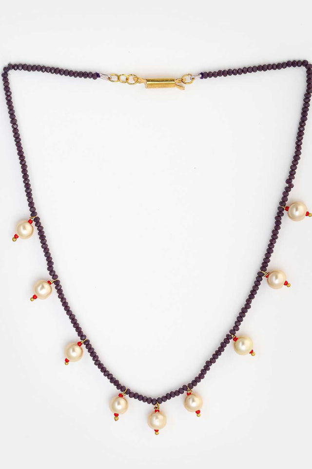 Multi-Color Alloy Necklace
