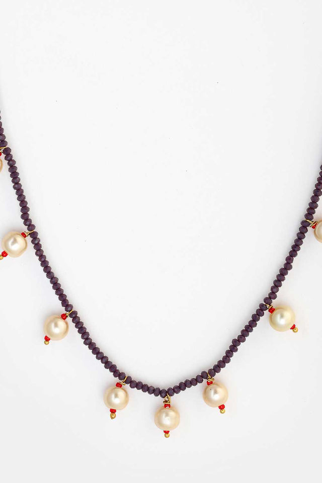 Multi-Color Alloy Necklace