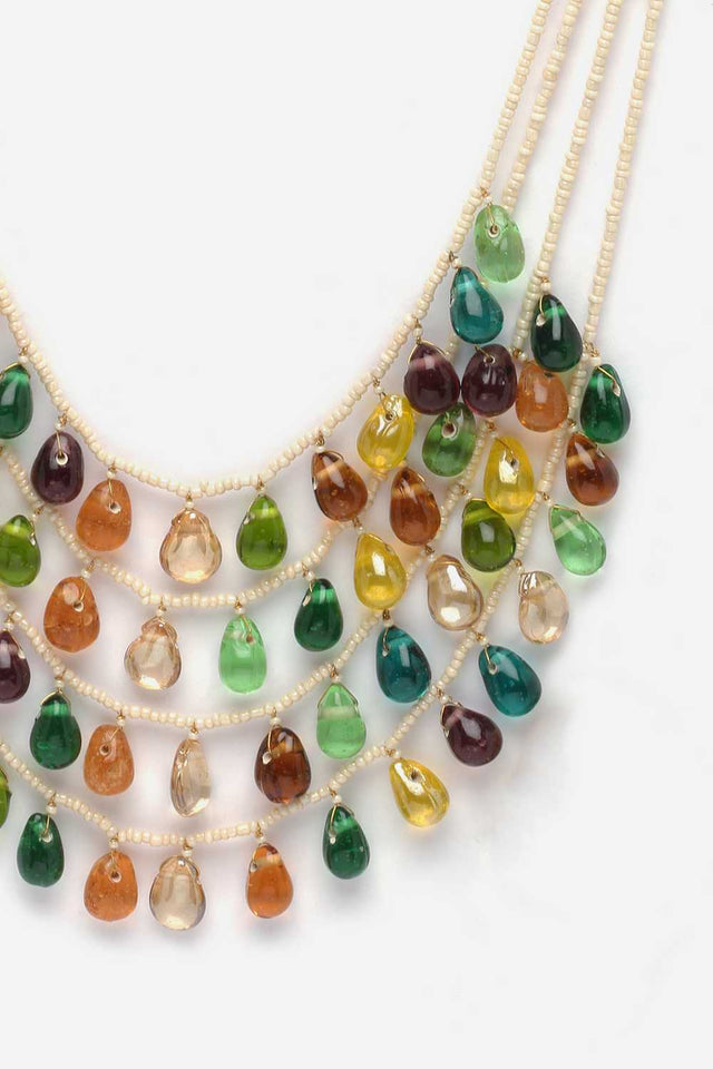 Multi-Color Alloy Necklace
