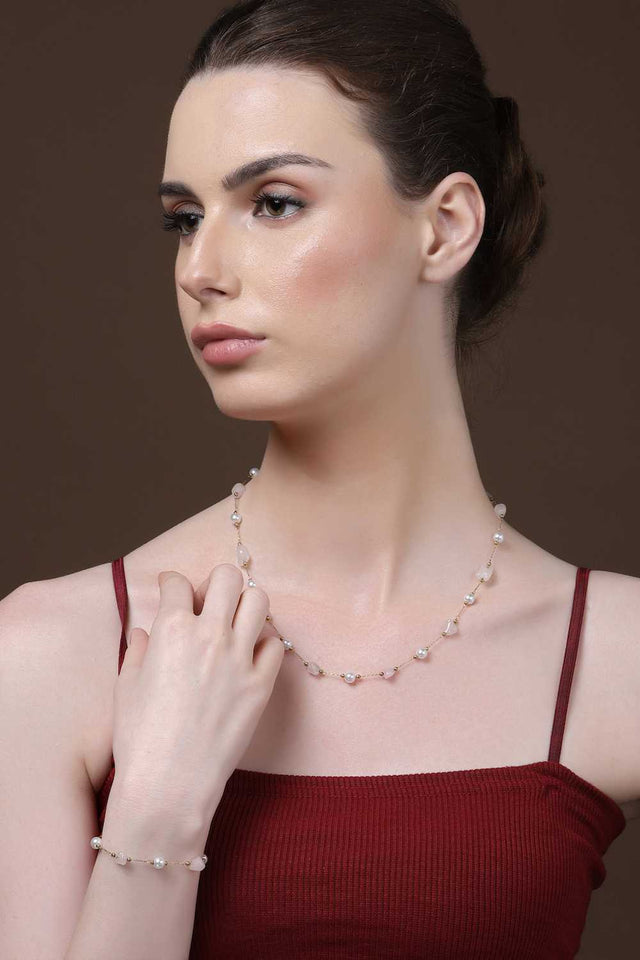 Multi-Color Alloy Necklace