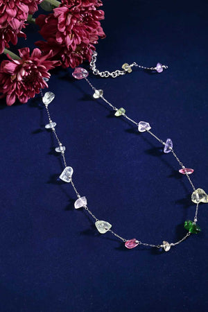 Multi-Color Alloy Necklace