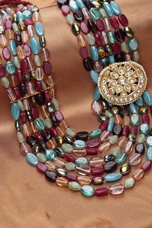 Multi-Color Alloy Necklace