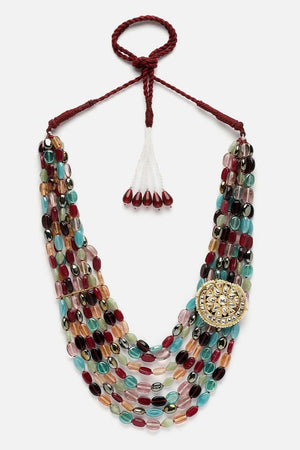 Multi-Color Alloy Necklace