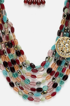 Multi-Color Alloy Necklace