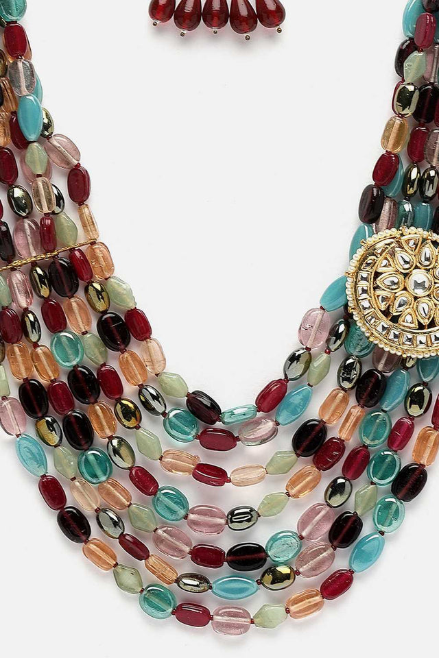 Multi-Color Alloy Necklace