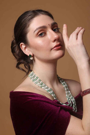 Multi-Color Alloy Necklace