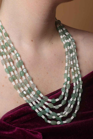 Multi-Color Alloy Necklace