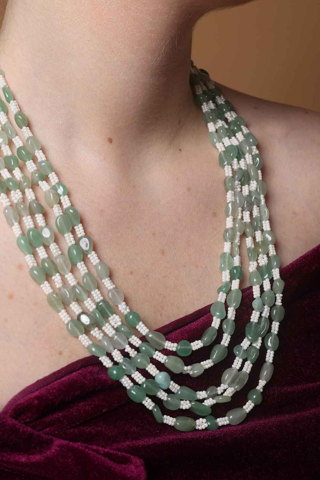 Multi-Color Alloy Necklace