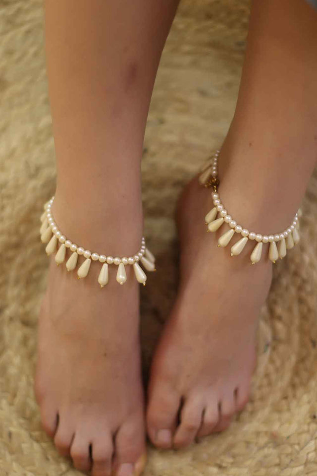 Multi-Color Alloy Anklet