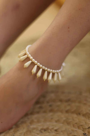 Multi-Color Alloy Anklet