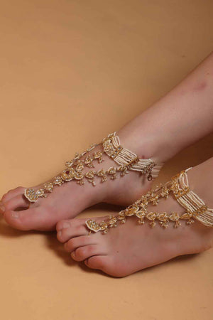 Multi-Color Alloy Anklet