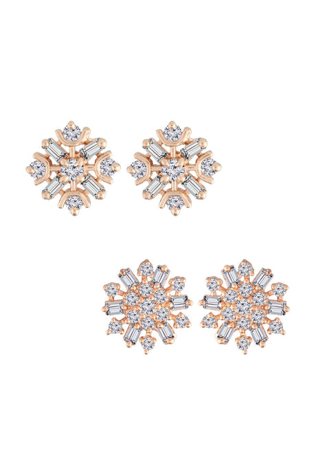 Multi-Color Alloy Earrings