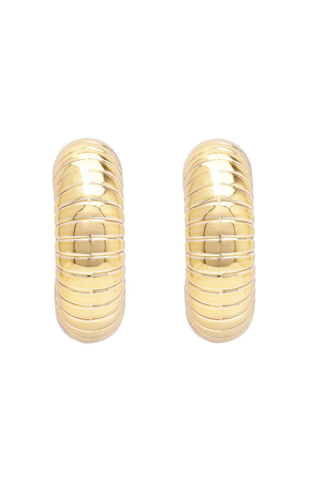 Gold Alloy Earrings