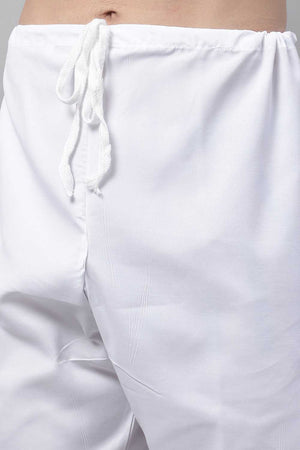 Yellow Geomatric Printed Silk Men's Kurta Sets