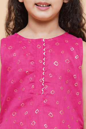 Girl's Orange Solid Silk Lehenga