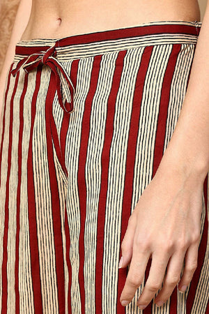 Maroon Rayon Blend Embroidered Floral Printed Straight Cut Suit Set