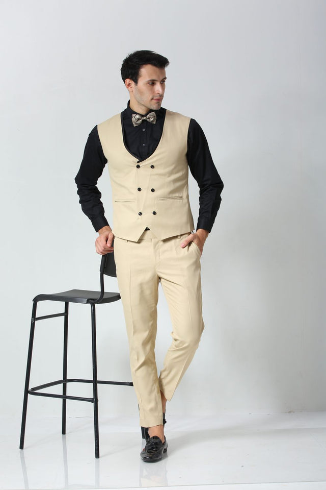 Black Foil Print Modal Bow Tie