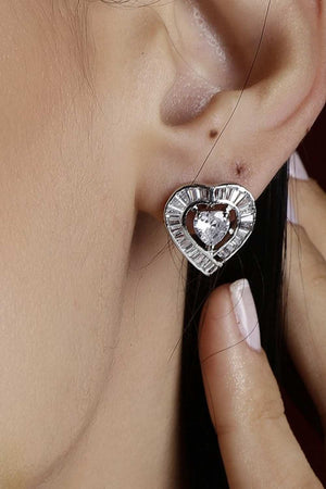 Silver Alloy Earring