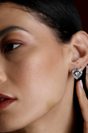 Silver Alloy Earring