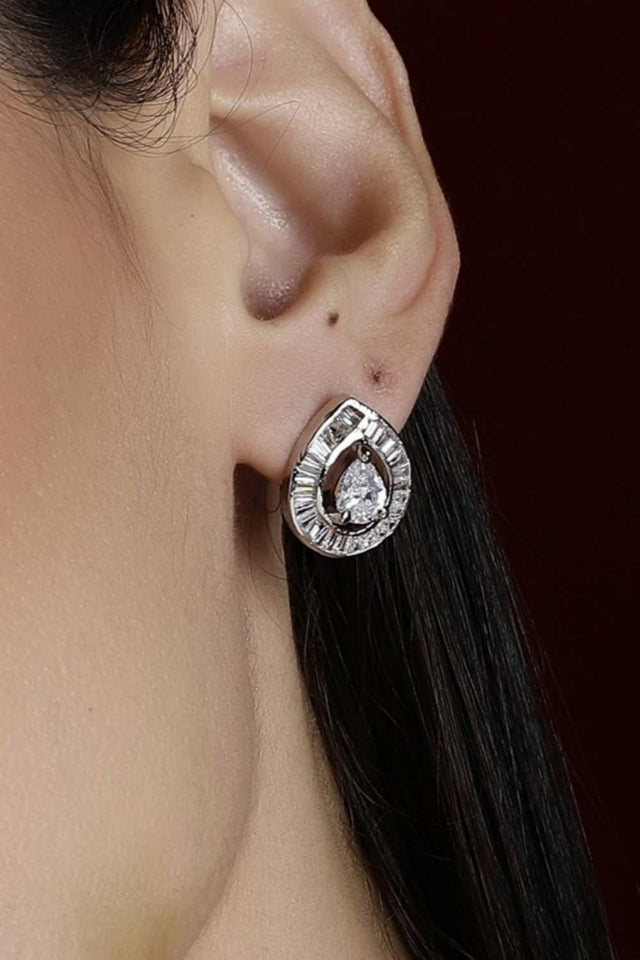 Silver Alloy Earring