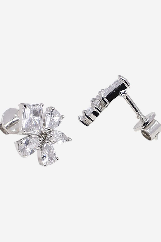 Silver Alloy Earring